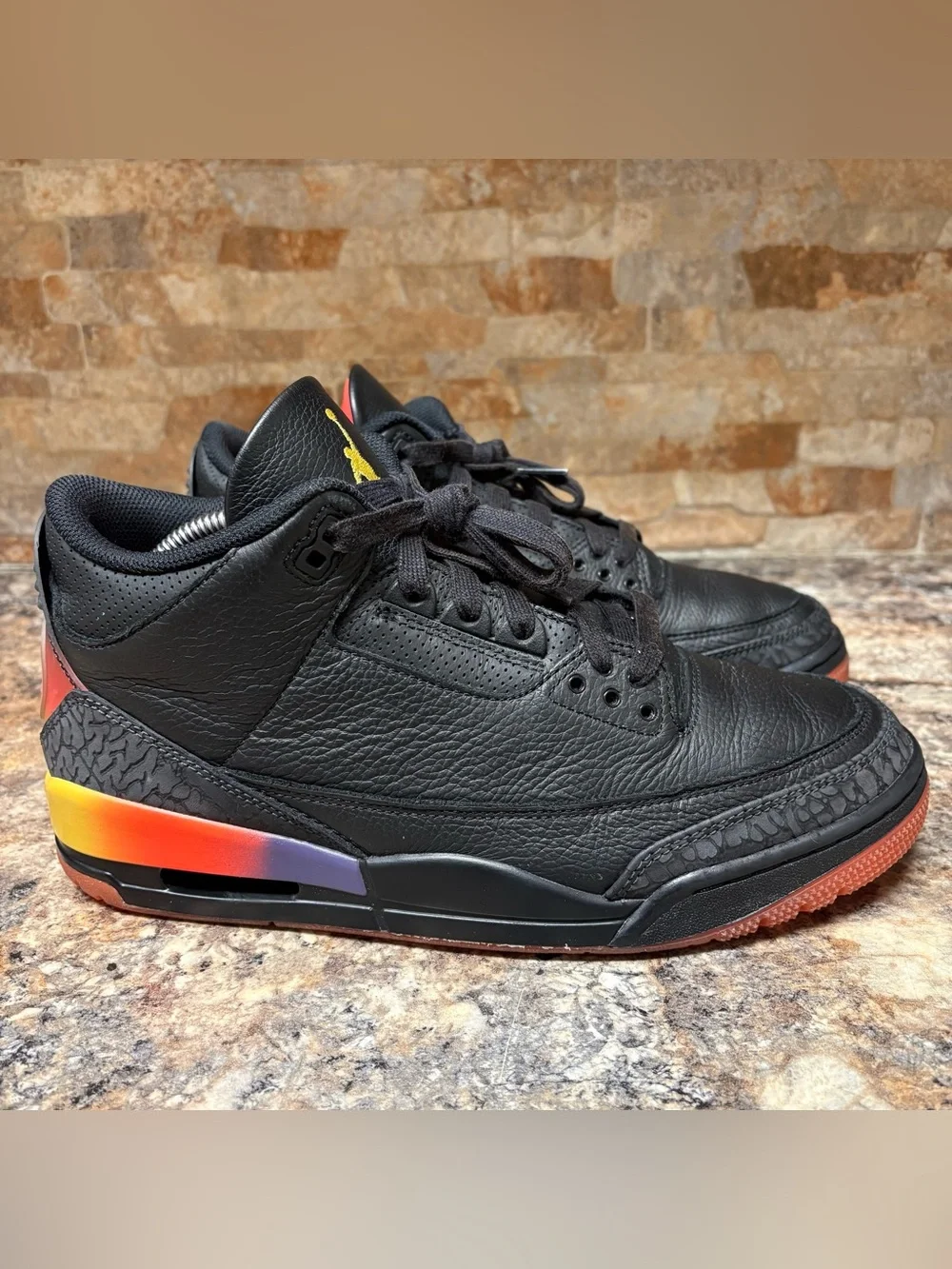 J Balvin x Air Jordan 3 Retro Rio  FN0344-001 Size 10
